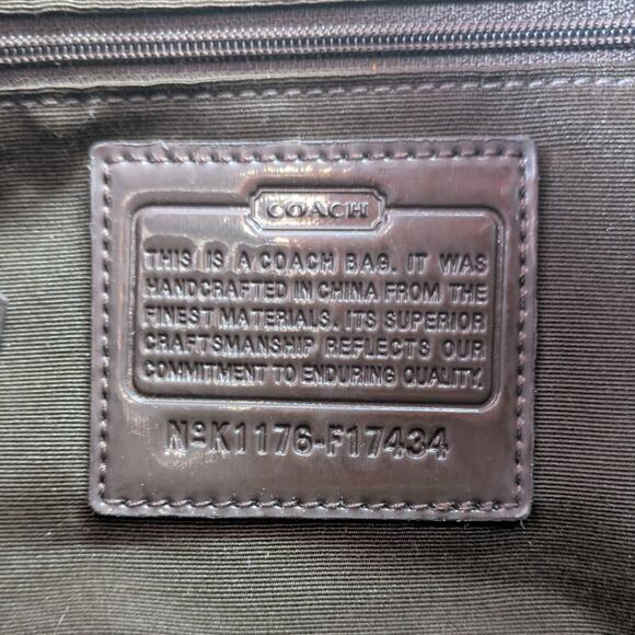 Pre-owned COACH Signature Canvas Hobo Shoulder Bag - Picture 7 of 7